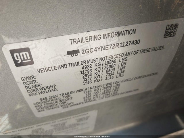 Продажа на аукционе авто 2024 Chevrolet Silverado 2500hd 4wd  Standard Bed Lt, vin: 2GC4YNE72R1127430, номер лота: 45622091