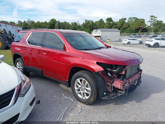 2019 Chevrolet Traverse 3lt მანქანა იყიდება აუქციონზე, vin: 1GNERHKW6KJ275405, აუქციონის ნომერი: 45622187