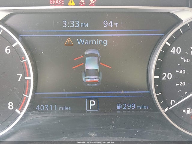 1N4BL4DV2RN412617 Nissan Altima Sv Fwd