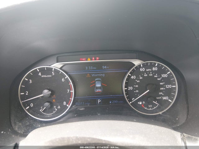 1N4BL4DV2RN412617 Nissan Altima Sv Fwd