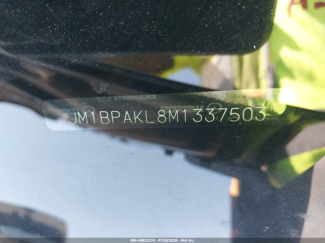 Aukcja sprzedaży 2021 Mazda Mazda3 Select, vin: JM1BPAKL8M1337503, numer aukcji: 45622216