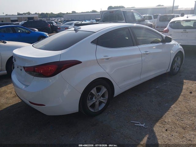 Продажа на аукционе авто 2016 Hyundai Elantra Value Edition, vin: 5NPDH4AE9GH674138, номер лота: 45622335