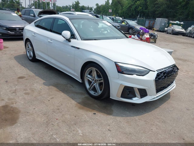 Aukcja sprzedaży 2022 Audi A5 Sportback Premium 45 Tfsi S Line Quattro S Tronic, vin: WAUDACF58NA029361, numer aukcji: 45622343