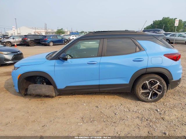 2023 Chevrolet Trailblazer Awd Rs მანქანა იყიდება აუქციონზე, vin: KL79MUSL7PB108623, აუქციონის ნომერი: 45622403