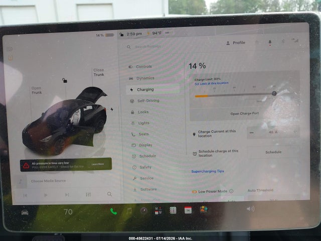 Auction sale of the 2023 Tesla Model Y Awd/long Range Dual Motor All-wheel Drive, vin: 7SAYGAEE8PF902600, lot number: 45622431