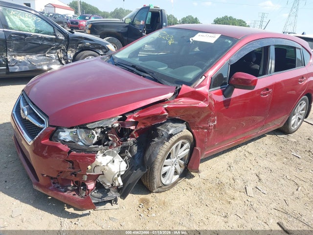 Aukcja sprzedaży 2016 Subaru Impreza 2.0i Premium, vin: JF1GPAB62G8284945, numer aukcji: 45622466