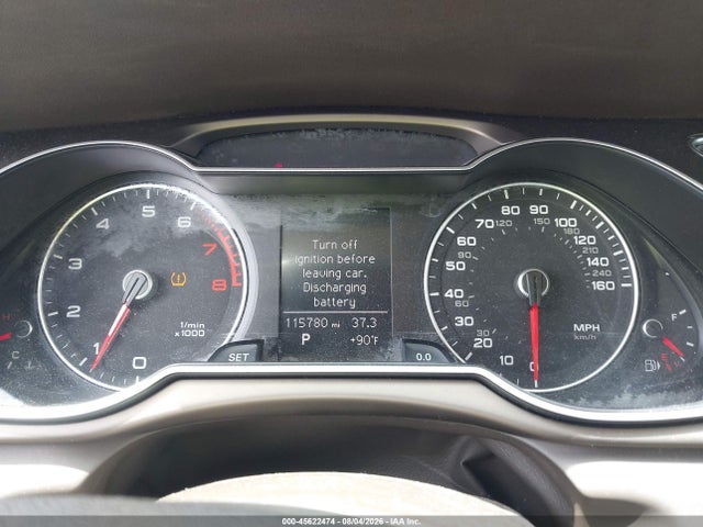 2013 Audi A4 2.0t Premium მანქანა იყიდება აუქციონზე, vin: WAUBFAFLXDN030613, აუქციონის ნომერი: 45622474