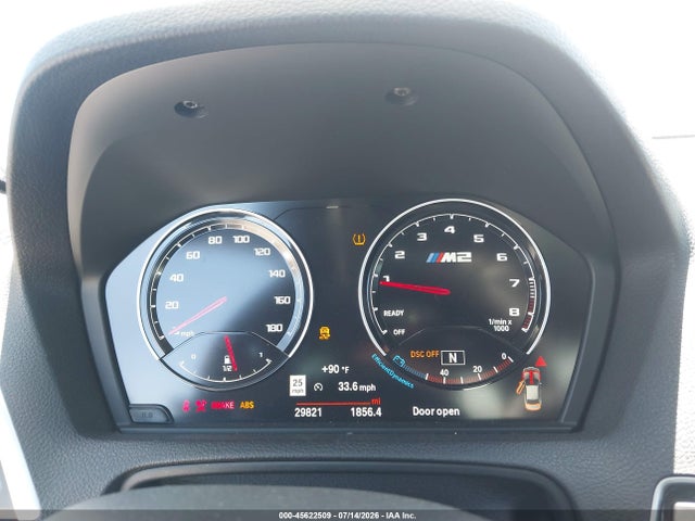 2021 Bmw M2 Competition მანქანა იყიდება აუქციონზე, vin: WBS2U7C02M7H03528, აუქციონის ნომერი: 45622509