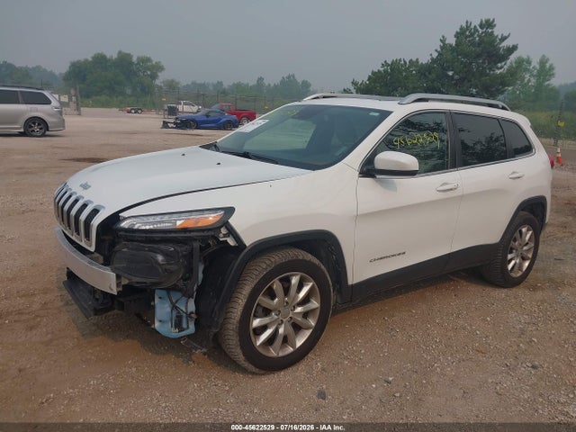 45622529 :رقم المزاد ، 1C4PJMDS0FW752379 vin ، 2015 Jeep Cherokee Limited مزاد بيع