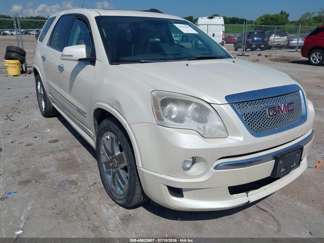Aukcja sprzedaży 2011 Gmc Acadia Denali, vin: 1GKKVTED6BJ279012, numer aukcji: 45622607
