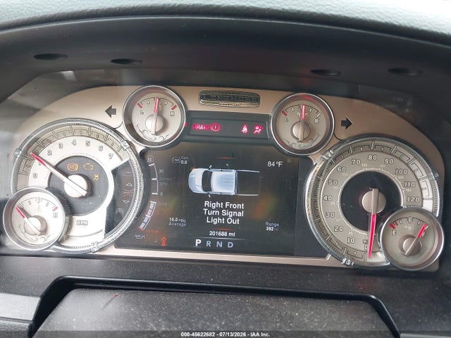 Продаж на аукціоні авто 2013 Ram 1500 Laramie Longhorn Edition, vin: 1C6RR6PT1DS551622, номер лоту: 45622682