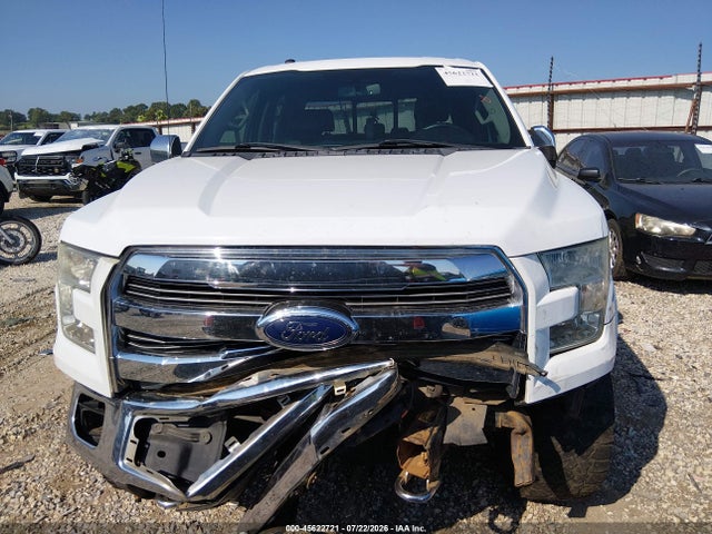 2016 Ford F-150 Lariat მანქანა იყიდება აუქციონზე, vin: 1FTEW1EF1GKD70489, აუქციონის ნომერი: 45622721