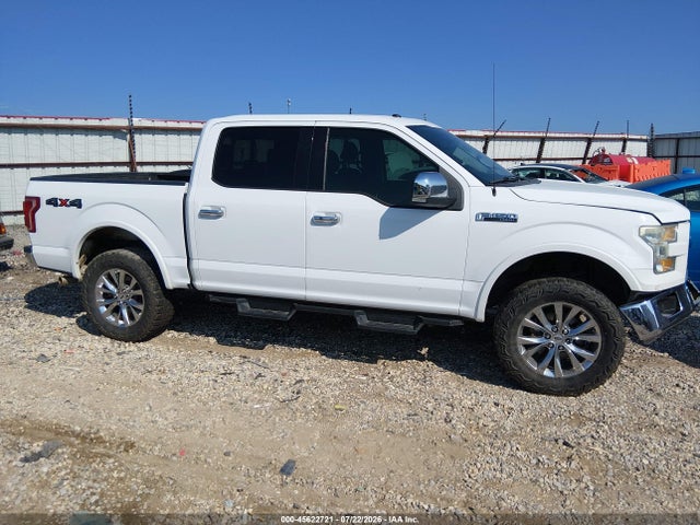 2016 Ford F-150 Lariat მანქანა იყიდება აუქციონზე, vin: 1FTEW1EF1GKD70489, აუქციონის ნომერი: 45622721