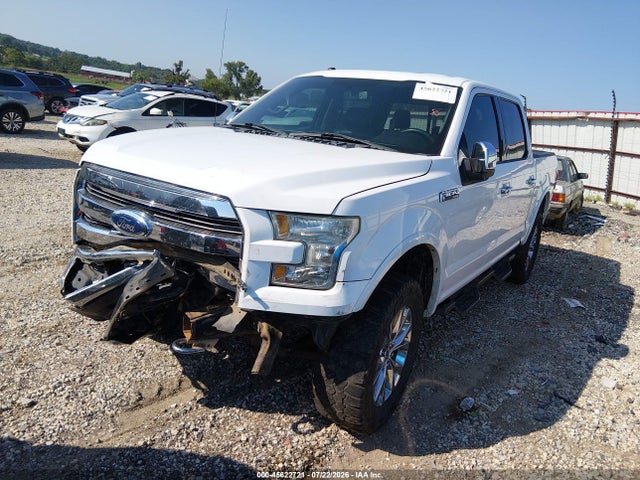 2016 Ford F-150 Lariat მანქანა იყიდება აუქციონზე, vin: 1FTEW1EF1GKD70489, აუქციონის ნომერი: 45622721