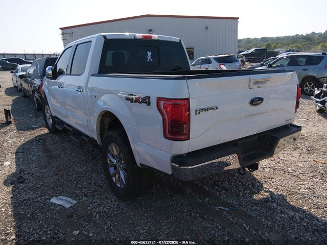 2016 Ford F-150 Lariat მანქანა იყიდება აუქციონზე, vin: 1FTEW1EF1GKD70489, აუქციონის ნომერი: 45622721