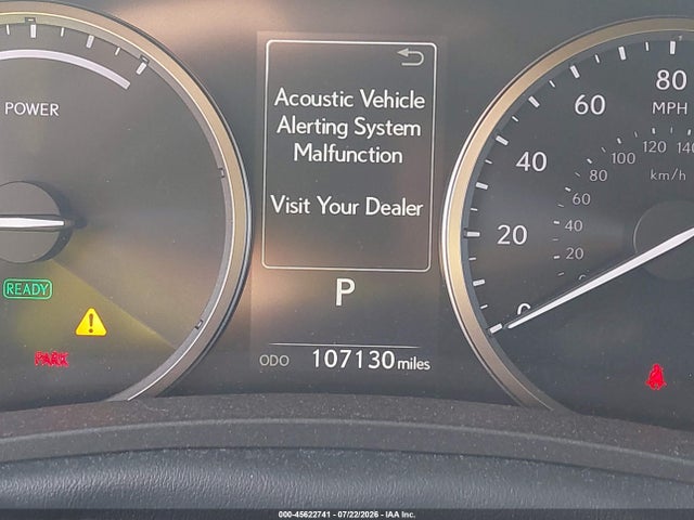 45622741 :رقم المزاد ، JTJGJRDZ1M2162915 vin ، 2021 Lexus Nx 300h مزاد بيع