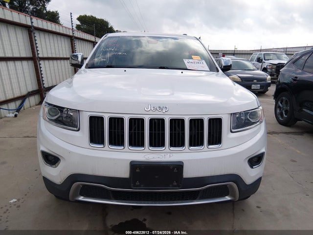 2015 Jeep Grand Cherokee Limited მანქანა იყიდება აუქციონზე, vin: 1C4RJFBG6FC613135, აუქციონის ნომერი: 45622812