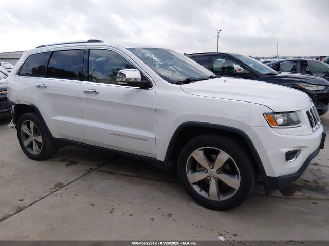 2015 Jeep Grand Cherokee Limited მანქანა იყიდება აუქციონზე, vin: 1C4RJFBG6FC613135, აუქციონის ნომერი: 45622812