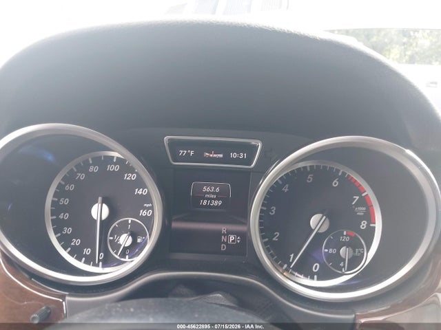 Aukcja sprzedaży 2013 Mercedes-benz Ml 350, vin: 4JGDA5JB3DA118289, numer aukcji: 45622895
