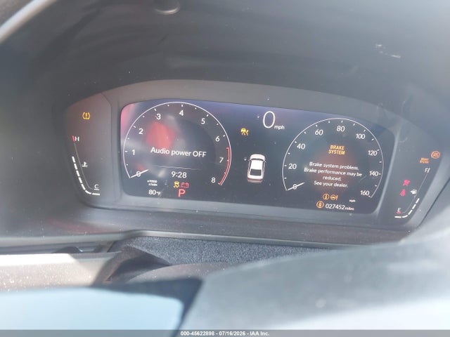 45622898 :رقم المزاد ، 1HGCY1F33RA090525 vin ، 2024 Honda Accord Ex مزاد بيع