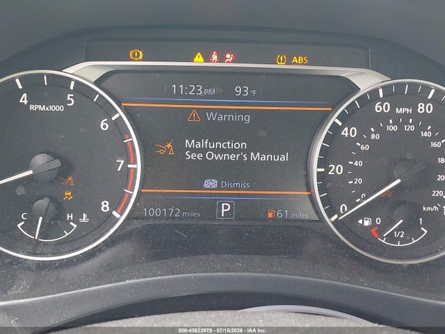 Aukcja sprzedaży 2019 Nissan Altima 2.5 Sv, vin: 1N4BL4DV0KC146581, numer aukcji: 45622979