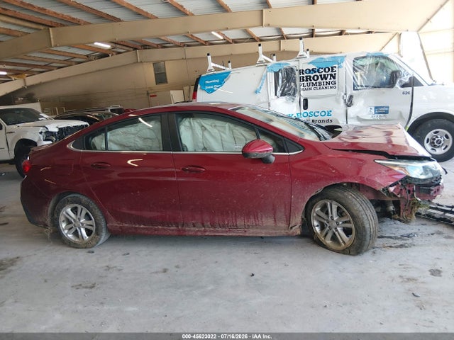 45623022 :رقم المزاد ، 1G1BE5SM2H7201045 vin ، 2017 Chevrolet Cruze Lt Auto مزاد بيع