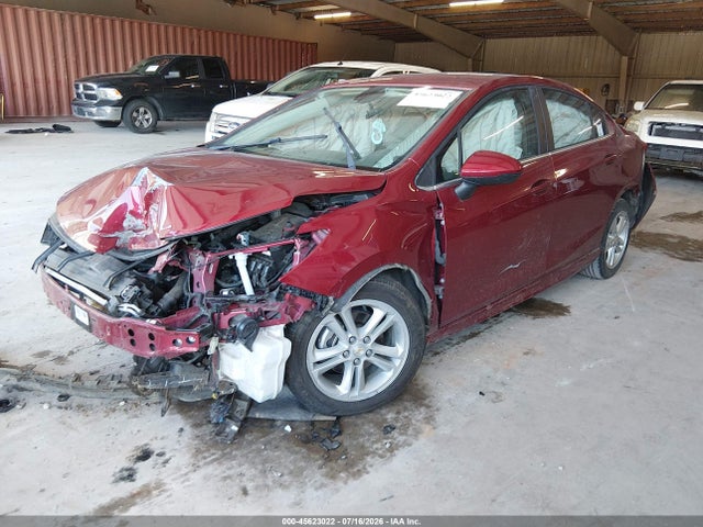 45623022 :رقم المزاد ، 1G1BE5SM2H7201045 vin ، 2017 Chevrolet Cruze Lt Auto مزاد بيع