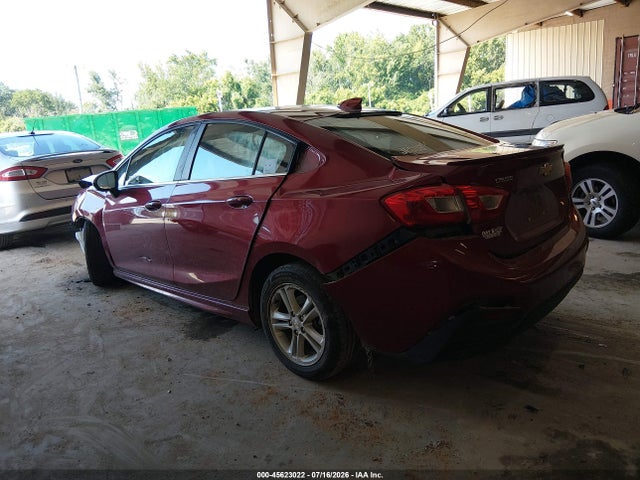 45623022 :رقم المزاد ، 1G1BE5SM2H7201045 vin ، 2017 Chevrolet Cruze Lt Auto مزاد بيع
