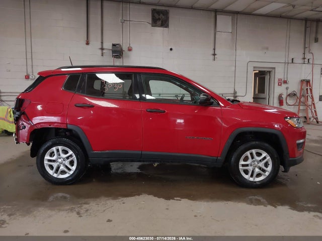 2018 Jeep Compass Sport 4x4 მანქანა იყიდება აუქციონზე, vin: 3C4NJDAB1JT398995, აუქციონის ნომერი: 45623030