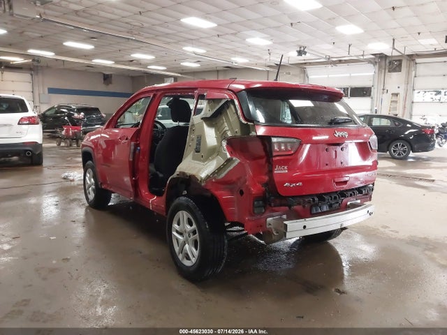 2018 Jeep Compass Sport 4x4 მანქანა იყიდება აუქციონზე, vin: 3C4NJDAB1JT398995, აუქციონის ნომერი: 45623030