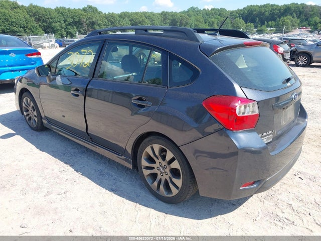 2015 Subaru Impreza 2.0i Sport Limited მანქანა იყიდება აუქციონზე, vin: JF1GPAZ64F8266161, აუქციონის ნომერი: 45623072