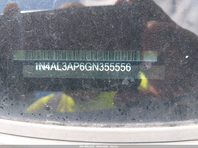Продаж на аукціоні авто 2016 Nissan Altima 2.5/2.5 S/2.5 Sl/2.5 Sr/2.5 Sv, vin: 1N4AL3AP6GN355556, номер лоту: 45623243
