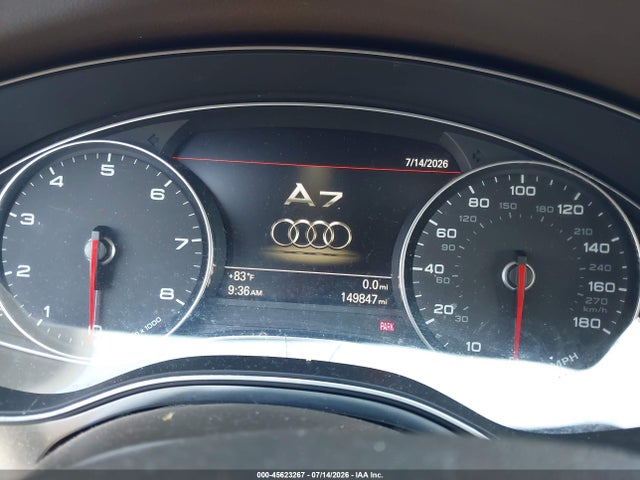45623267 :رقم المزاد ، WAUYGAFC6DN034858 vin ، 2013 Audi A7 3.0t Premium مزاد بيع