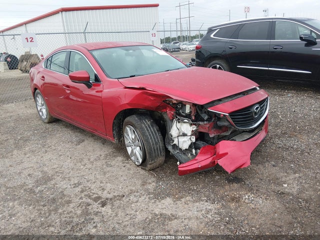 2017 Mazda Mazda6 Sport მანქანა იყიდება აუქციონზე, vin: JM1GL1U56H1128170, აუქციონის ნომერი: 45623272