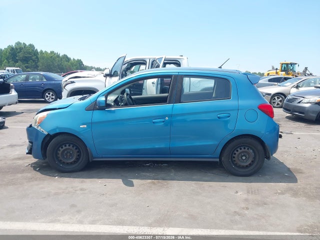 2018 Mitsubishi Mirage Es მანქანა იყიდება აუქციონზე, vin: ML32A3HJ8JH003738, აუქციონის ნომერი: 45623307