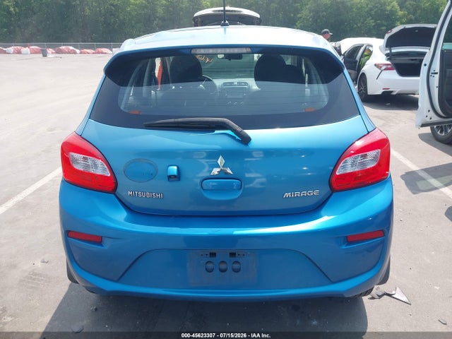 2018 Mitsubishi Mirage Es მანქანა იყიდება აუქციონზე, vin: ML32A3HJ8JH003738, აუქციონის ნომერი: 45623307