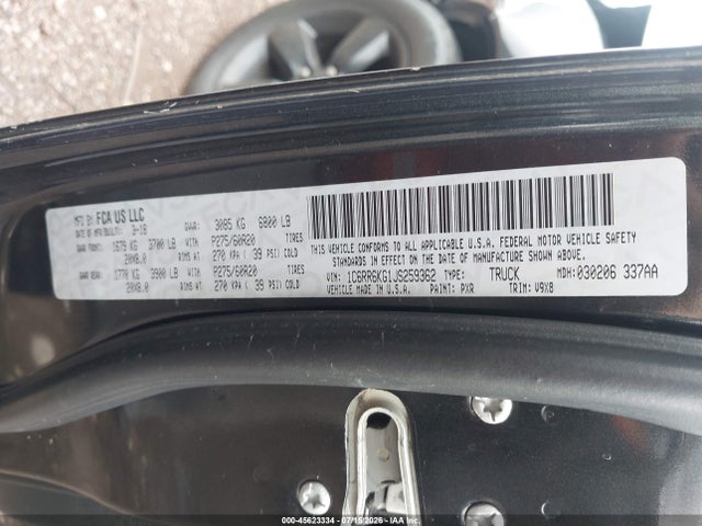 Продажа на аукционе авто 2018 Ram 1500 Express  4x2 5'7 Box, vin: 1C6RR6KG1JS259362, номер лота: 45623334