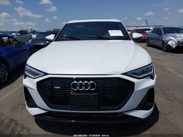 Продаж на аукціоні авто 2022 Audi E-tron Sportback Premium S Line Quattro, vin: WA11AAGEXNB013059, номер лоту: 45623355