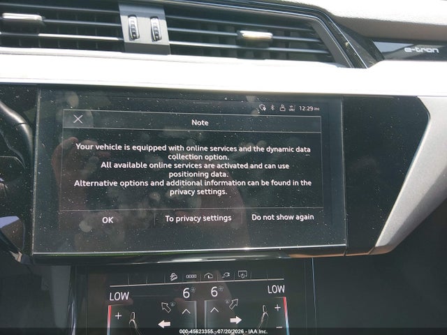 Продаж на аукціоні авто 2022 Audi E-tron Sportback Premium S Line Quattro, vin: WA11AAGEXNB013059, номер лоту: 45623355