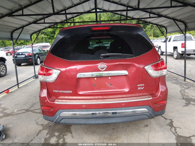 2014 Nissan Pathfinder Sv მანქანა იყიდება აუქციონზე, vin: 5N1AR2MM0EC725344, აუქციონის ნომერი: 45623518