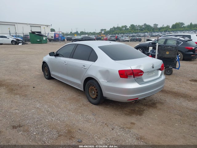 2013 Volkswagen Jetta 2.0l S მანქანა იყიდება აუქციონზე, vin: 3VW2K7AJ9DM217050, აუქციონის ნომერი: 45623525