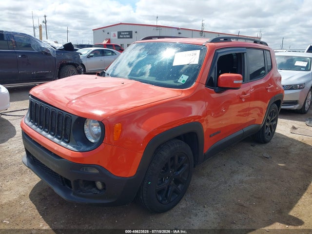 2018 Jeep Renegade Altitude Fwd მანქანა იყიდება აუქციონზე, vin: ZACCJABHXJPH23451, აუქციონის ნომერი: 45623528
