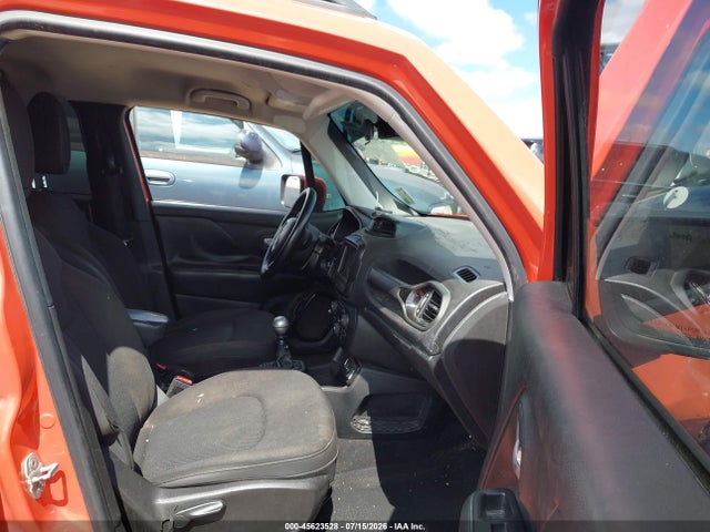 2018 Jeep Renegade Altitude Fwd მანქანა იყიდება აუქციონზე, vin: ZACCJABHXJPH23451, აუქციონის ნომერი: 45623528