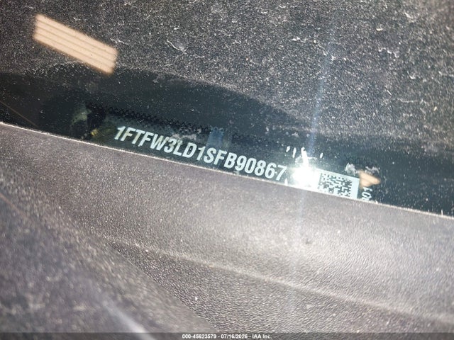Продаж на аукціоні авто 2025 Ford F-150 Xlt, vin: 1FTFW3LD1SFB90867, номер лоту: 45623579