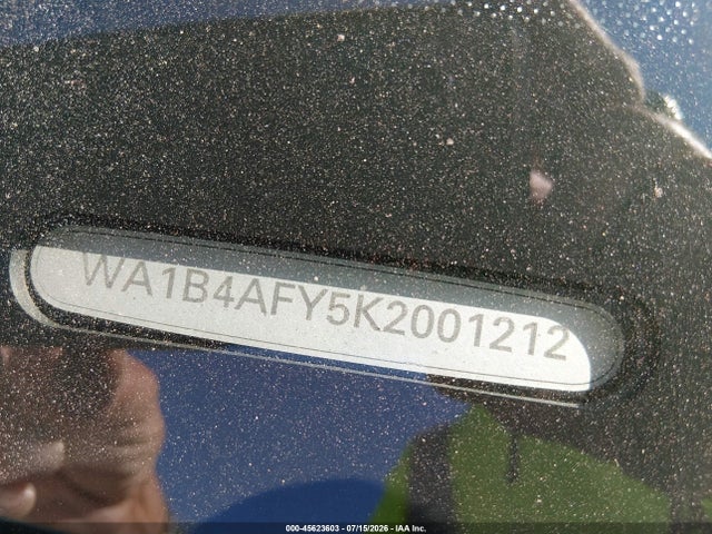 45623603 :رقم المزاد ، WA1B4AFY5K2001212 vin ، 2019 Audi Sq5 3.0t Premium مزاد بيع