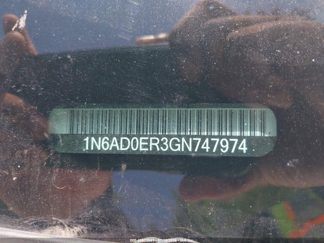1N6AD0ER3GN747974 Nissan Frontier Desert Runner/s/sl/sv