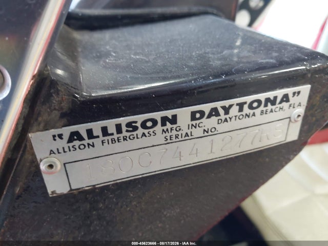 Aukcja sprzedaży 1977 Allison Daytona, vin: 180C7441277RS, numer aukcji: 45623666