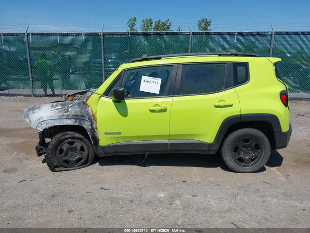 Продажа на аукционе авто 2018 Jeep Renegade Sport 4x4, vin: ZACCJBAB3JPG98086, номер лота: 45623713