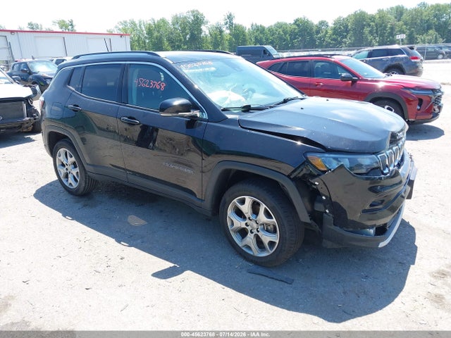 Aukcja sprzedaży 2022 Jeep Compass Limited 4x4, vin: 3C4NJDCBXNT116906, numer aukcji: 45623768