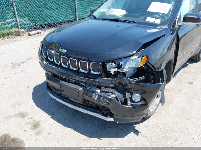 2022 Jeep Compass Limited 4x4 მანქანა იყიდება აუქციონზე, vin: 3C4NJDCBXNT116906, აუქციონის ნომერი: 45623768